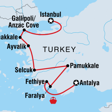 flight centre turkey tours